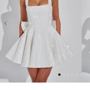 Baby Boo Mini White Dress